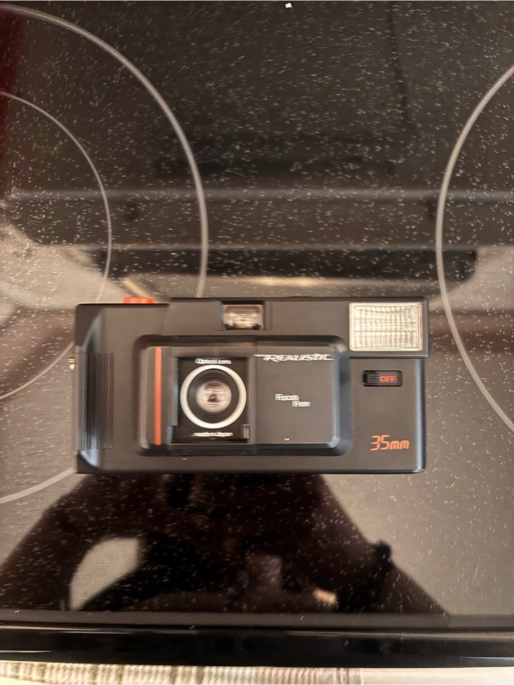 35mm Point-and-Shoot Camera - Black (NOT TESTED- SELLING AS-IS)